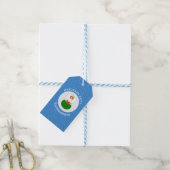 Persoonlijke Welshe Engel Hanukkah Vlag Cadeaulabel (Met Touw)
