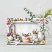 Persoonlijke Wenskaart Feestdagenkaart (Staand voorkant)