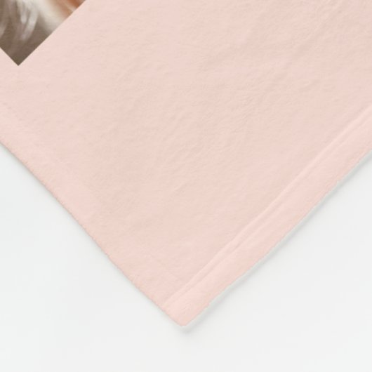 Persoonlijke Werelds Beste Moeder Blush Roze 8 Fot Fleece Deken (Hoek)