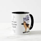 Persoonlijke Werelds BSTE OMA VOOR DE DUITSE HERDE Mok (Voorkant rechts)