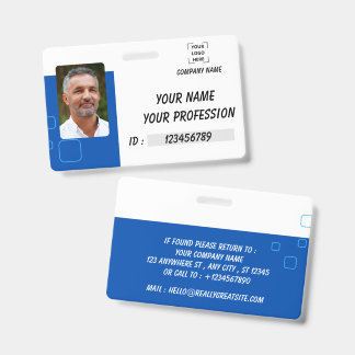 Persoonlijke Werknemersfoto ID-badge Badge