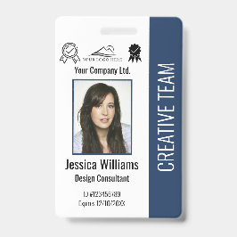 Persoonlijke Werknemersfoto ID Bedrijfsbeveiliging Badge