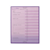 Persoonlijke werkplanner, te doen, herinnering, ma notitieblok (Linkerzijde)