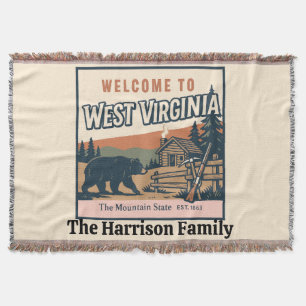 Persoonlijke West Virginia deken
