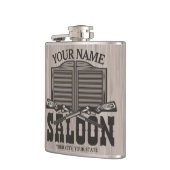 Persoonlijke western geweer pistolen Oude Saloon B Heupfles (Links)