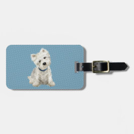 Persoonlijke Westie Bagagelabel