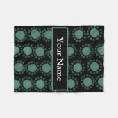 Persoonlijke Whimsical Polka Dots Fleece Deken (Voorkant (Horizontaal))