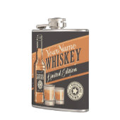 Persoonlijke Whiskey Flessenbar Western Bar  Heupfles (Links)