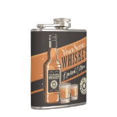 Persoonlijke Whiskey Flessenbar Western Bar  Heupfles (Rechts)