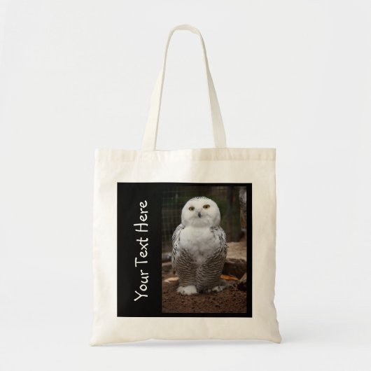 Persoonlijke White Owl Tas (Voorkant)