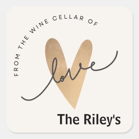 Persoonlijke Wijnkelder Stickers (Voorkant)