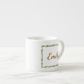 Persoonlijke wijnstok espresso kop (Voorkant rechts)