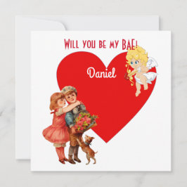 Persoonlijke Wil Je Mijn BAES Zijn Cupido Engelkaa