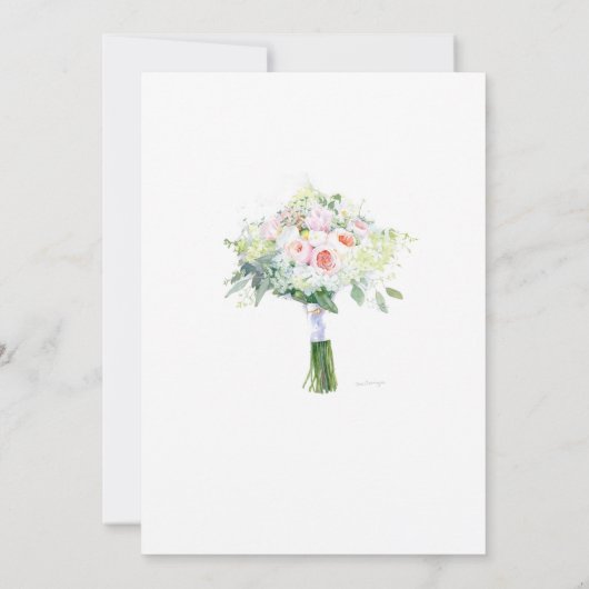 Persoonlijke 'Wil je mijn bruidsmeisje zijn' kaart (Achterkant)