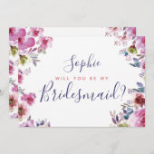 Persoonlijke Wil je? Trouwkaart Kaart (Voorkant / Achterkant)