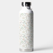 Persoonlijke Wilde Bloem Boho Waterfles (Links)