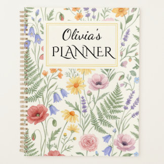 Persoonlijke Wilde Bloem Botanische Planner