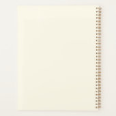 Persoonlijke Wilde Bloem Botanische Planner (Achterkant)