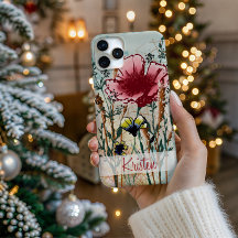 Persoonlijke Wilde Bloem Hoesje