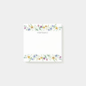 Persoonlijke Wilde Bloemen Post-it Notities Post-it® Notes (Voorkant)