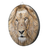 Persoonlijke Wilde Leeuw  Dartbord (Voorkant Rechts)