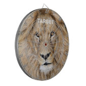 Persoonlijke Wilde Leeuw  Dartbord (Voorkant Links)