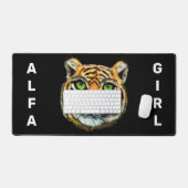 Persoonlijke Wilde Tijger Bureaumat (Keyboard & Muis)