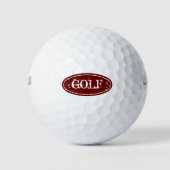 Persoonlijke Wilson golfballen met je monogram (Voorkant)