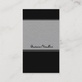 Persoonlijke winkelservices - Visitekaartje (Achterkant)