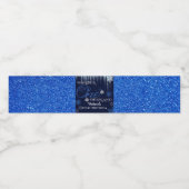 Persoonlijke Winter ONEderland Waterfles Etiket (Enkel label)