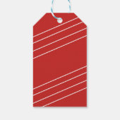 Persoonlijke winterkerst cadeaulabel (Achterkant)