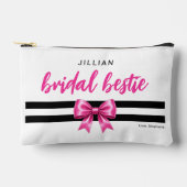 Persoonlijke Witte Bruids- Beste Vriendin Bruidsme Etui (Voorkant)