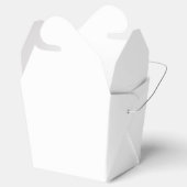 Persoonlijke witte favorboxen – Take Out 2x2x2.7 Bedankdoosjes (Geopend)