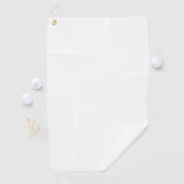 Persoonlijke Witte Golf Handdoek (Insitu)