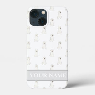 Persoonlijke witte gouden hond Case-Mate iPhone case