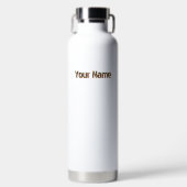 Persoonlijke witte kleur met moderne aanpassing waterfles (Voorkant)