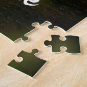 Persoonlijke witte Maltese puppy Dog Legpuzzel (Zijkant)