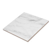 Persoonlijke witte marmer Professional Sjabloon Tegeltje (Zijkant)