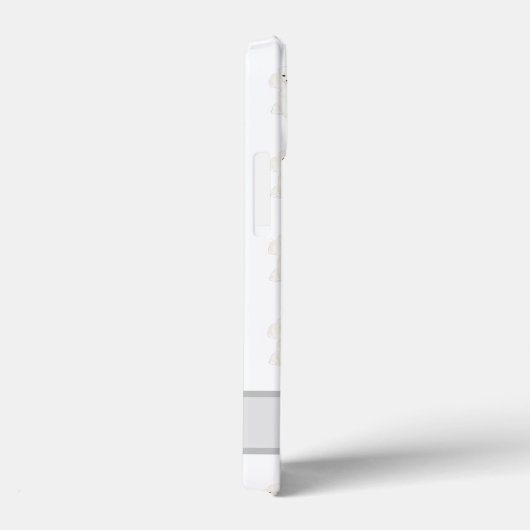 Persoonlijke witte porseleinen Case-Mate iPhone case (Achterkant / Rechts)