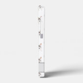 Persoonlijke witte puntige frenchie Dog Case-Mate iPhone Case (Achterkant / Links)