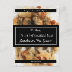 Persoonlijke Witte Script Zwarte Recept Wissel Briefkaart