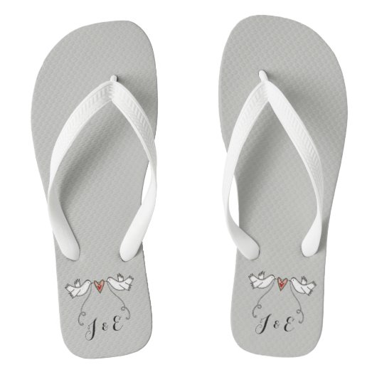 Persoonlijke Witte Teenslippers voor weduwschap (Voetbed)