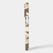 Persoonlijke woestijncamouflage Case-Mate iPhone case (Achterkant / Links)