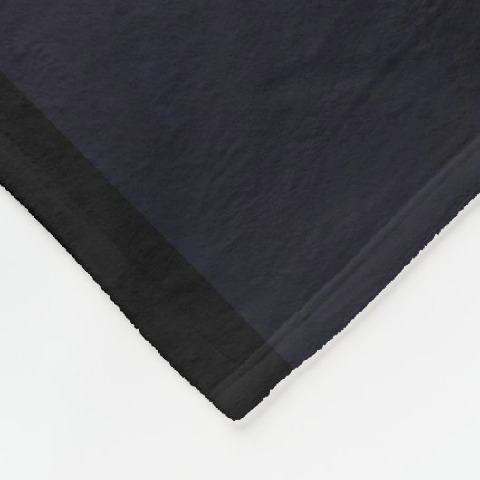 Persoonlijke Wolf in de sneeuw Fleece Deken (Hoek)