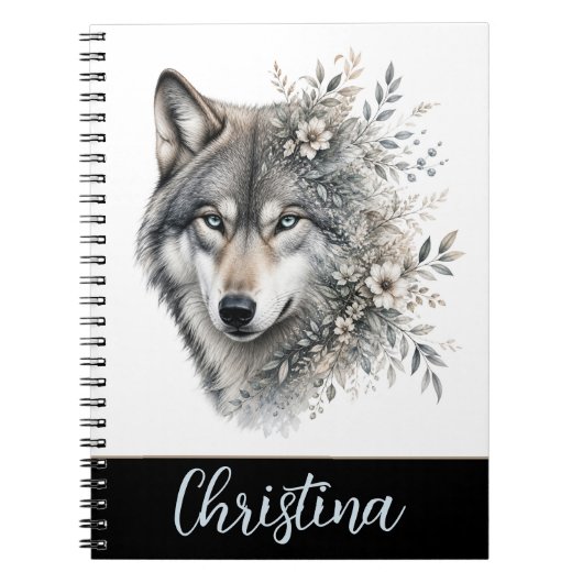 Persoonlijke Wolf Notitieboek (Voorkant)