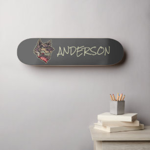 Persoonlijke Wolf Persoonlijk Skateboard