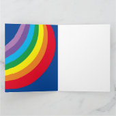 Persoonlijke wolk-, regen- en zonneschijn Moederda Kaart (Binnen)