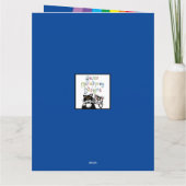 Persoonlijke wolk-, regen- en zonneschijn Moederda Kaart (Achterkant)