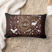 Persoonlijke Woodland Baby Boy Nursery Decor Barn Kussen (Deken)