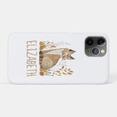 Persoonlijke Woodland Bobcat Cute Case-Mate iPhone Case (Achterkant (horizontaal))